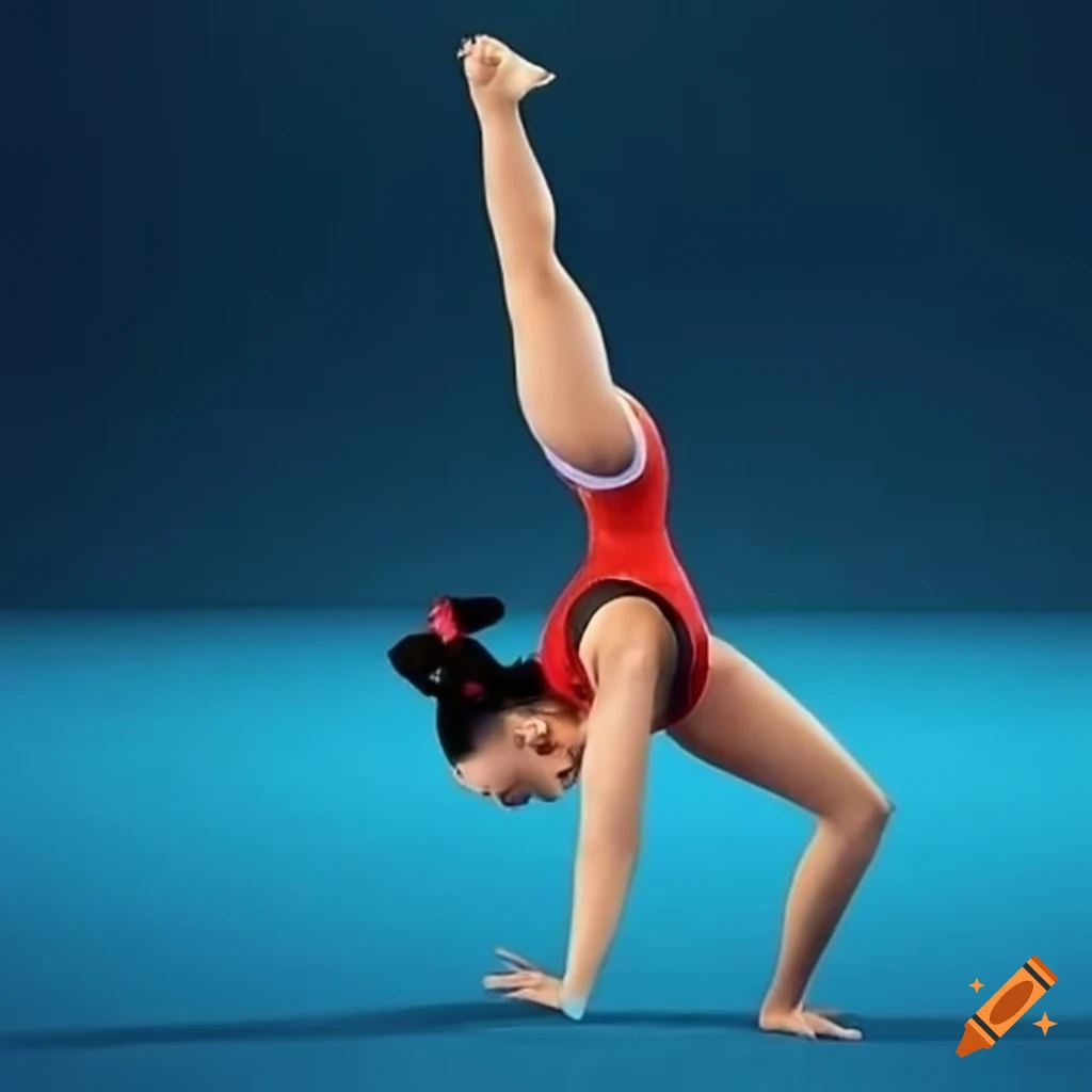 Girl Gymnastics Poses Stock Photo 18112672 | Shutterstock