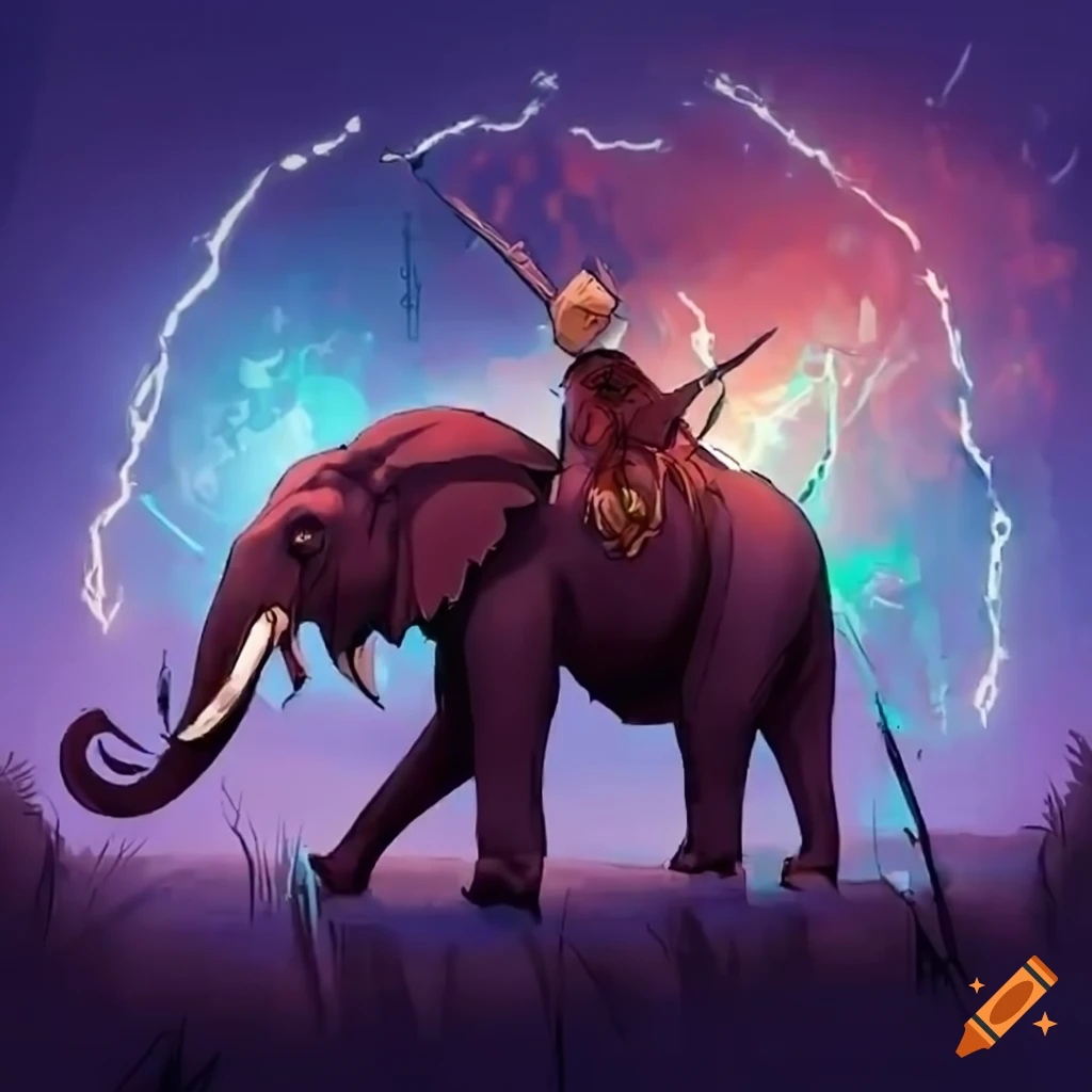Anime, elephant, hero, scientist, fish, storm, HD, 4K, AI Generated Art -  Image Chest - Free Image Hosting And Sharing Made Easy