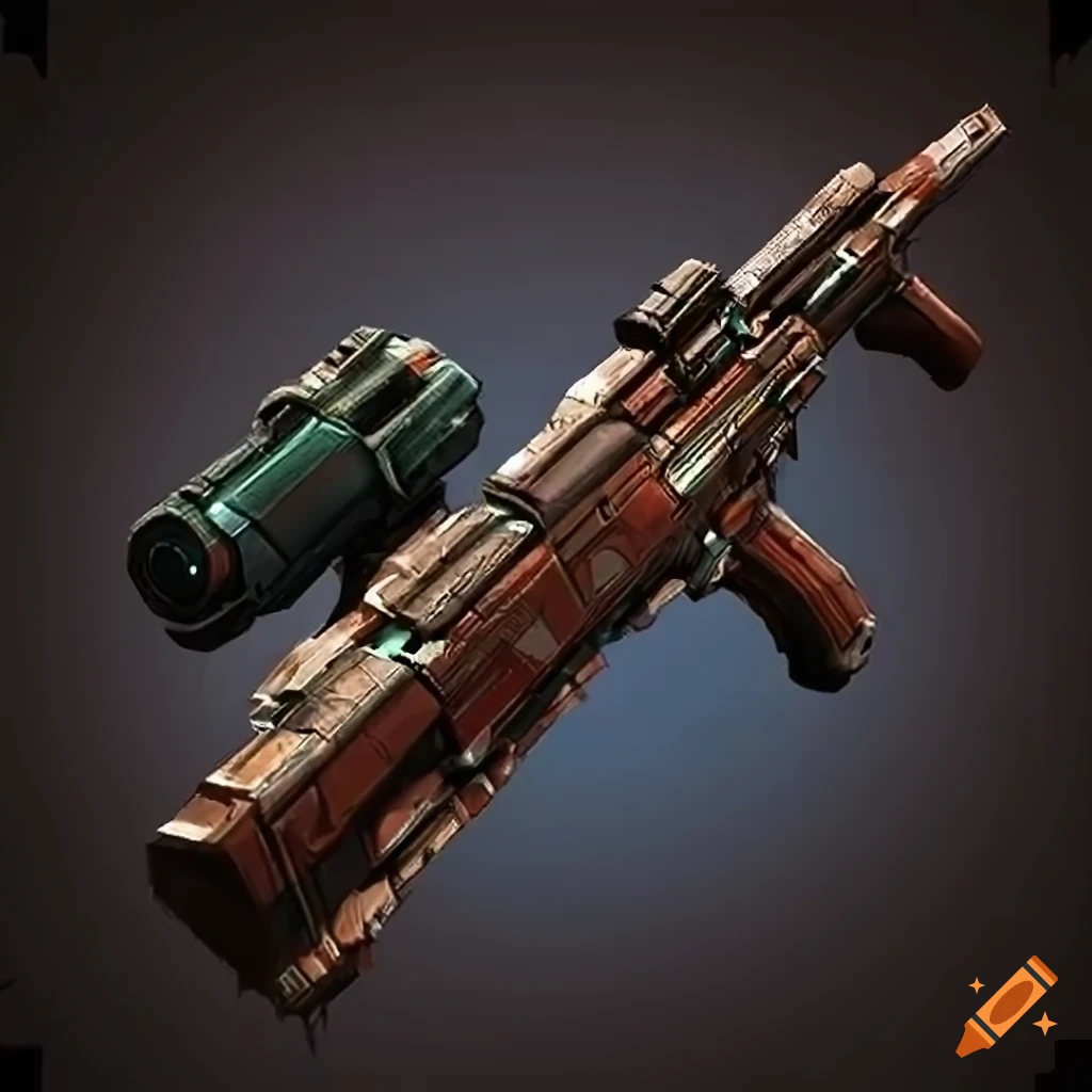 Sci-fi fps enemy on Craiyon