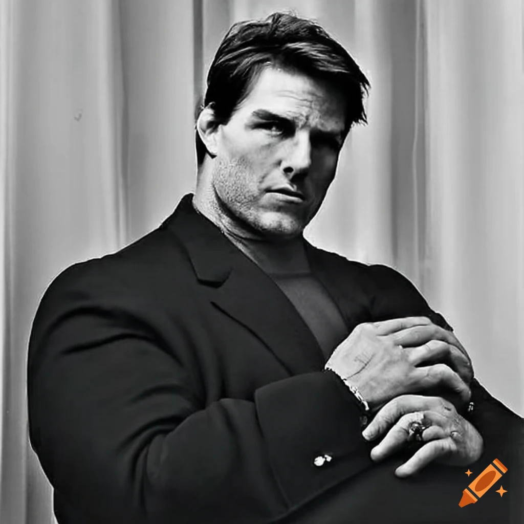 Tom Cruise as a fat, morbidly obese, enormous man