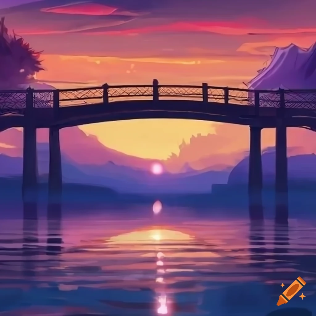 Bridge, Scenery - Zerochan Anime Image Board