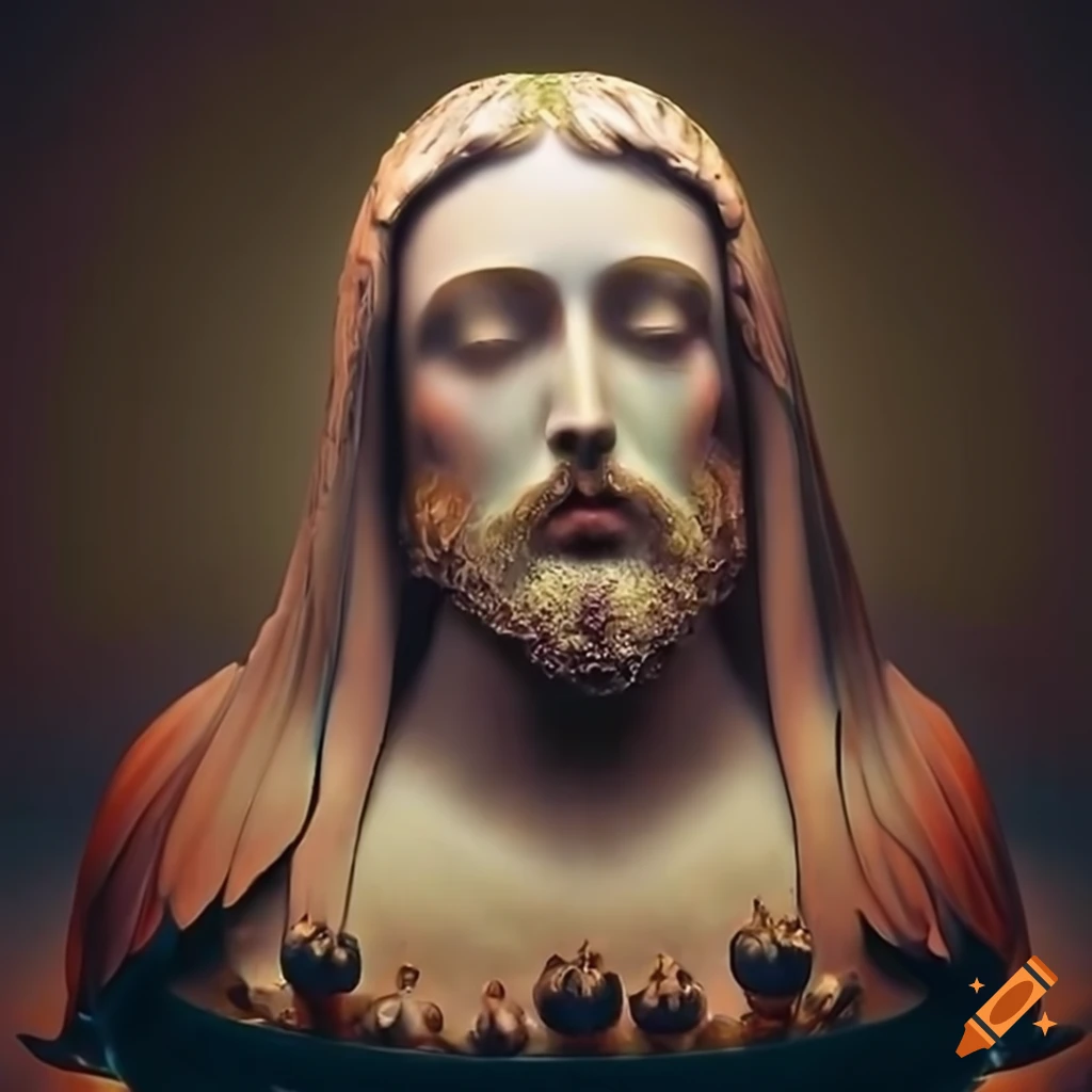  fat jesus style hd sculpture stunning focal depth masterful