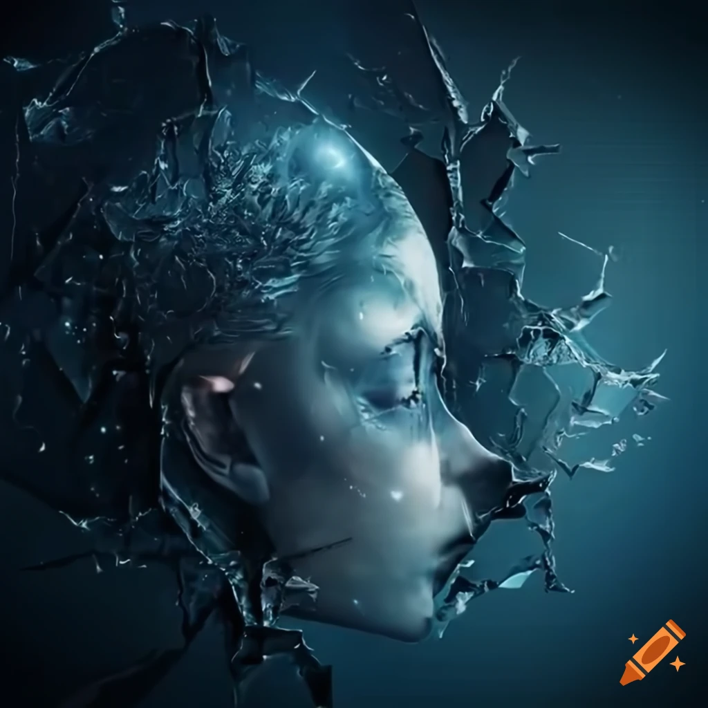 Photo realistic 4k book cover, a stressed out and broken universe with