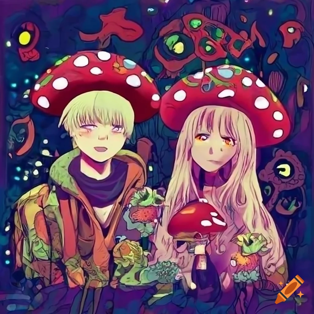 Mushroom Girl] [𝕍𝕀ℕ𝔻𝔼ℝ𝕊] - Illustrations ART street