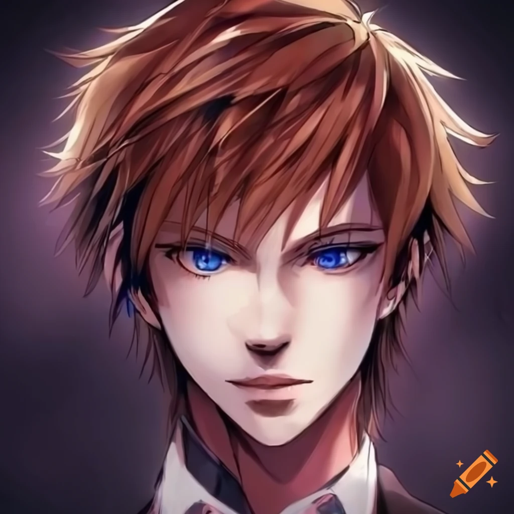 Anime Style Man Blonde Hair Blue Eyes Hell On Craiyon 5492