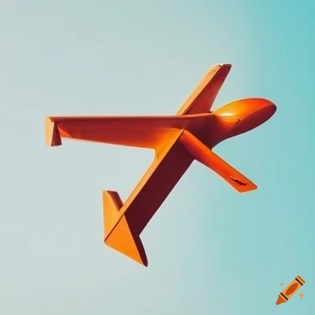 An airplane shaped like an electric guitar