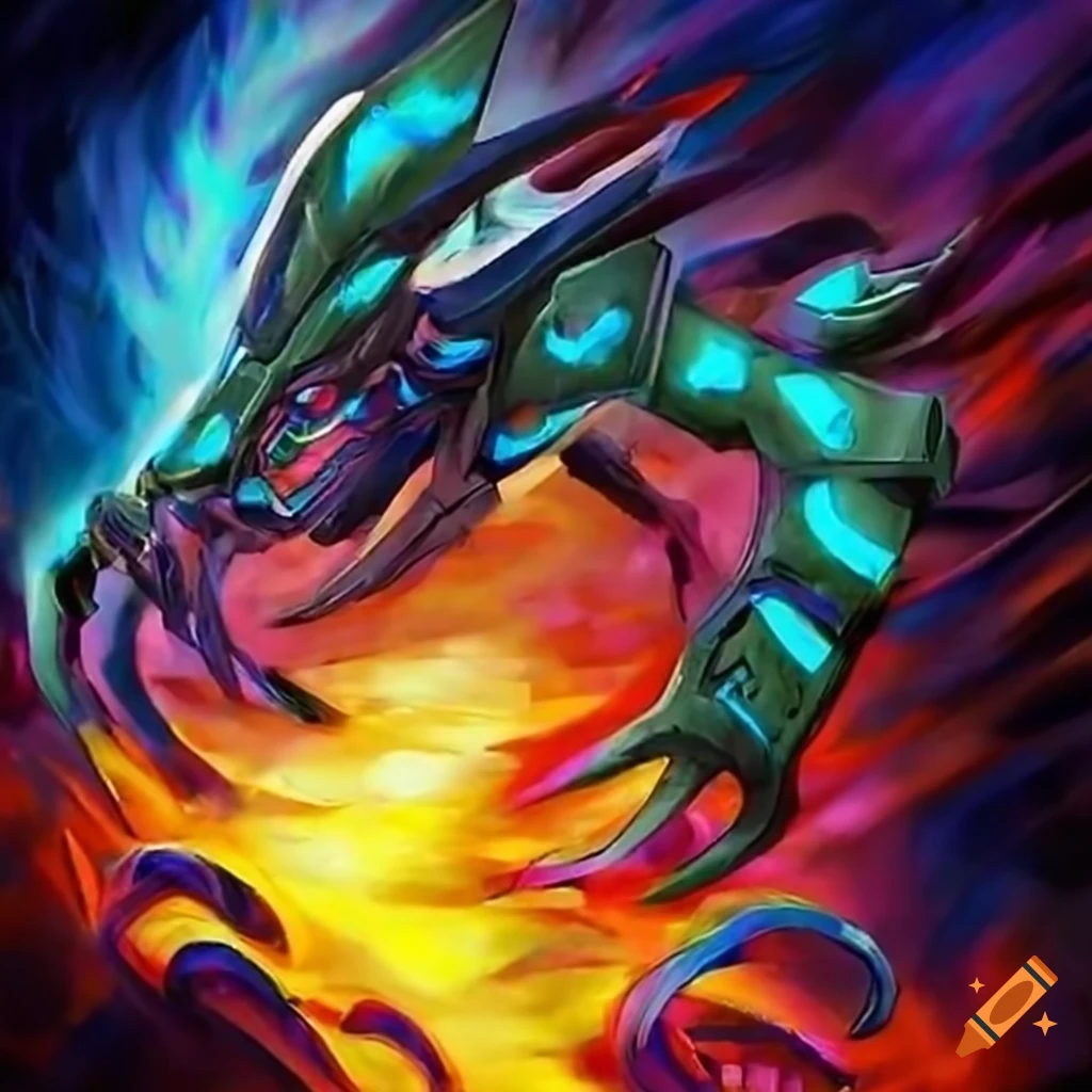 Thunder Elemental artwork with futuristic design
