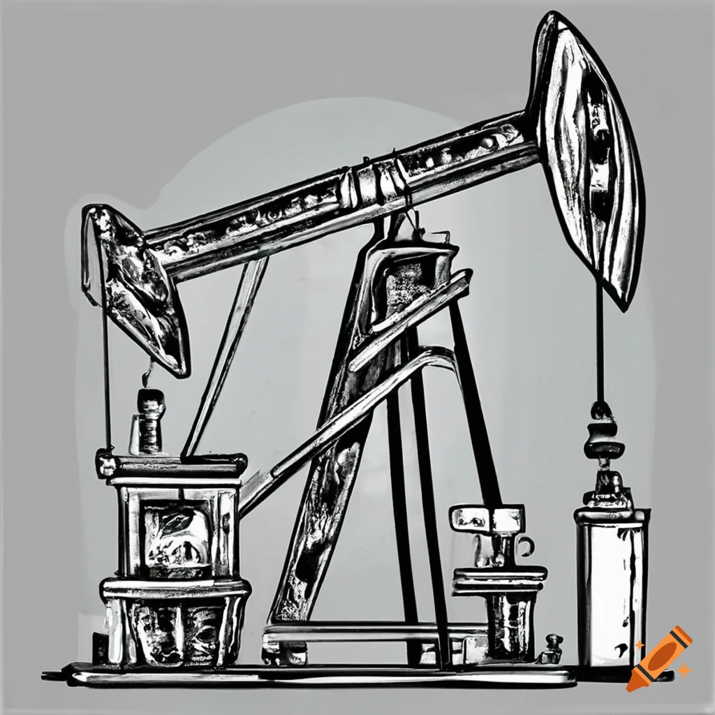 vintage Texas oil pump