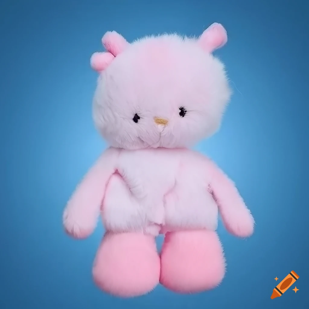 fluffy and cute plush toy for babies