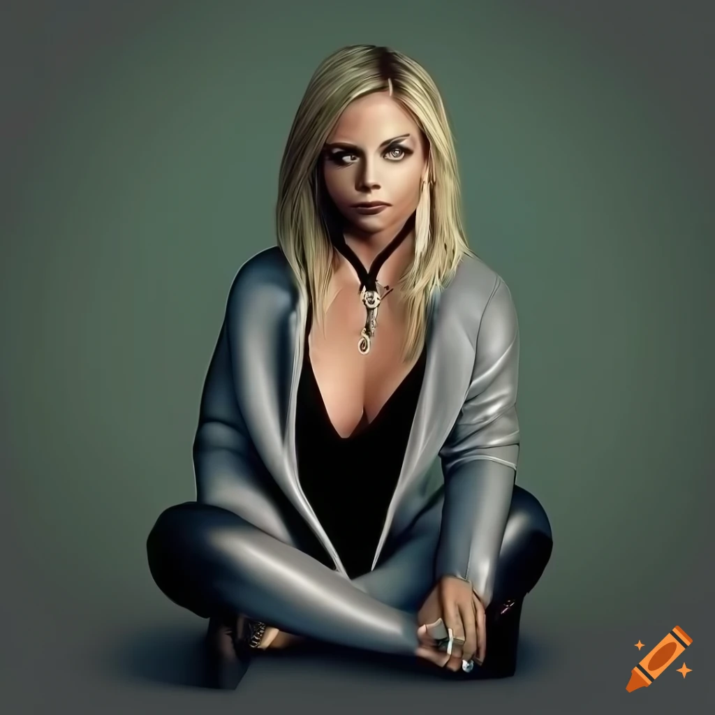 photorealistic image of actress Sarah Michelle Gellar