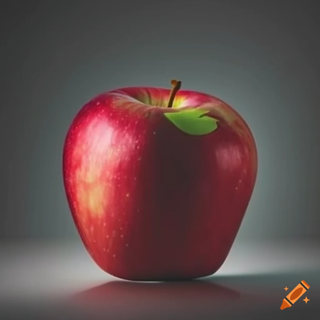 a ripe apple