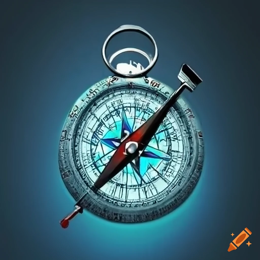 a compass for navigation