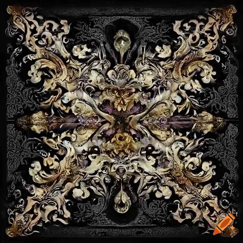 baroque filigree inspired by Zelda