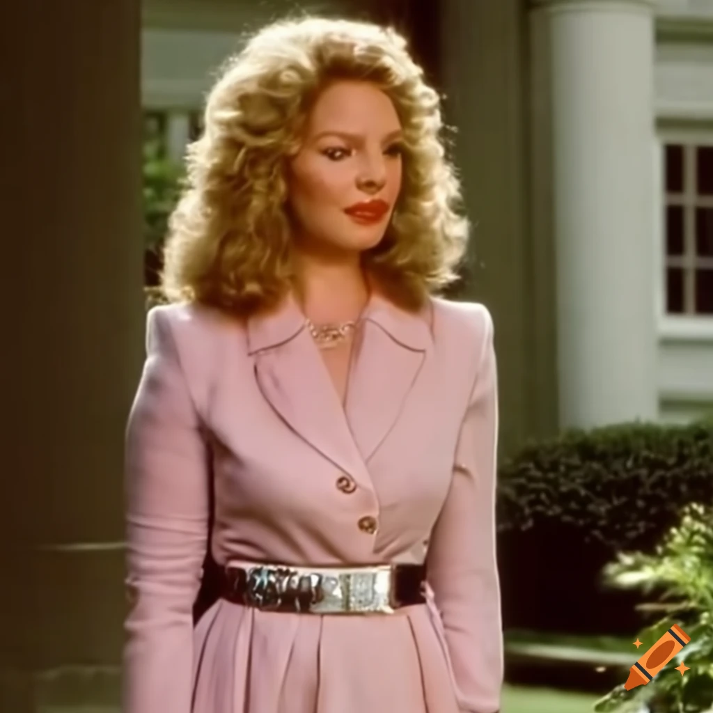 Katherine Heigl in a 1976-inspired look on 'Dynasty'