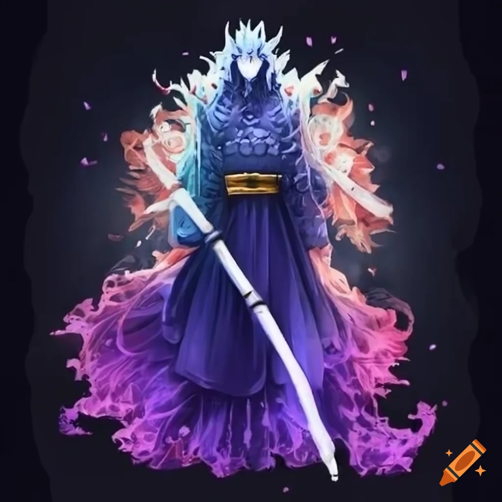 image of susanoo with white snake appearance