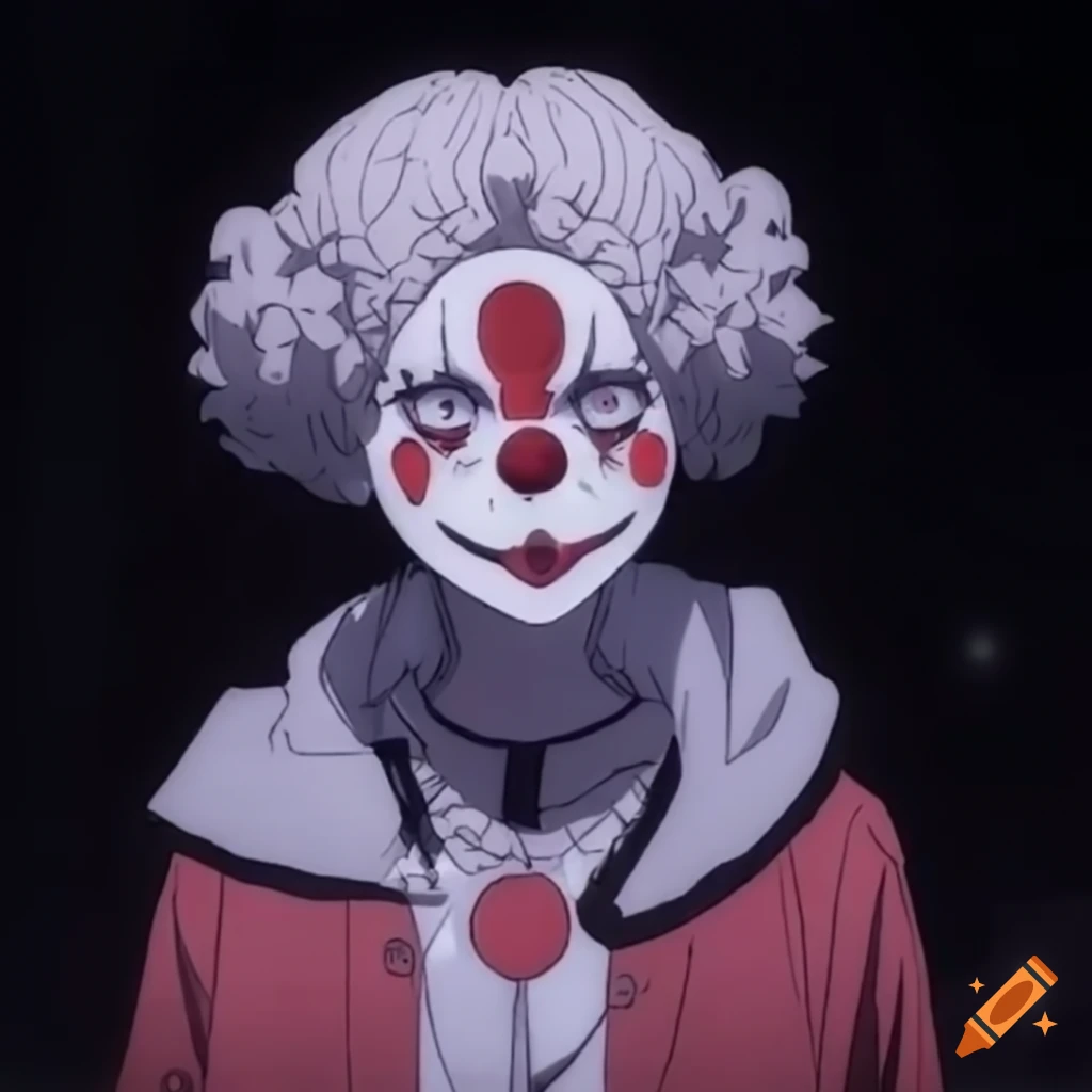clown #anime #halloween #cute #colorful #boy #animeboy - Anime Boy Drawing  Halloween, HD Png Download , Transparent Png Image - PNGitem