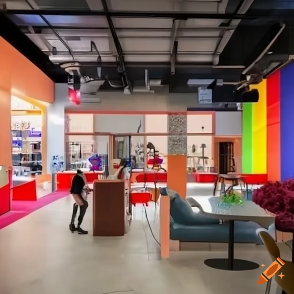 image of a vibrant LGBTQ youth housing center