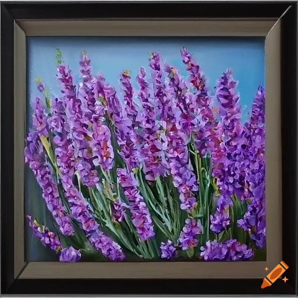 close-up of a lavender flower