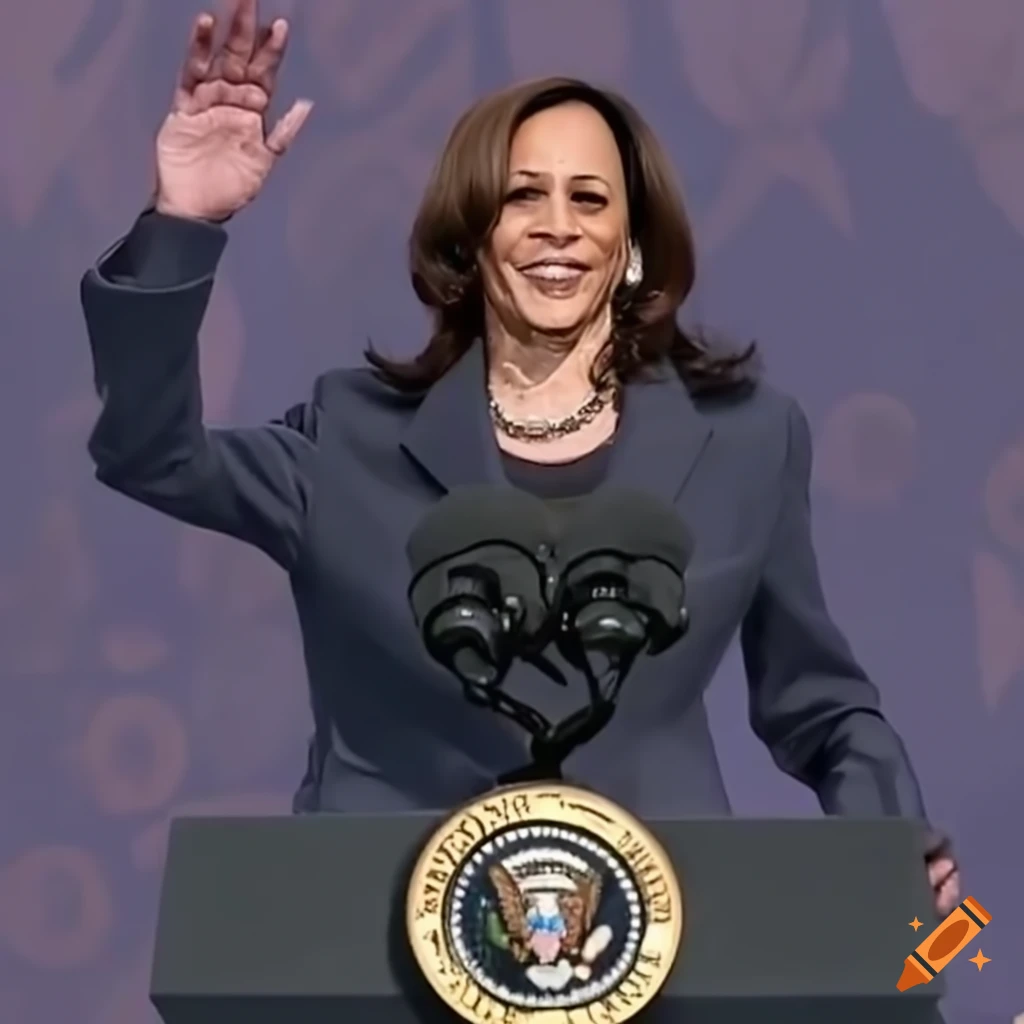 Kamala Harris taking oath as President