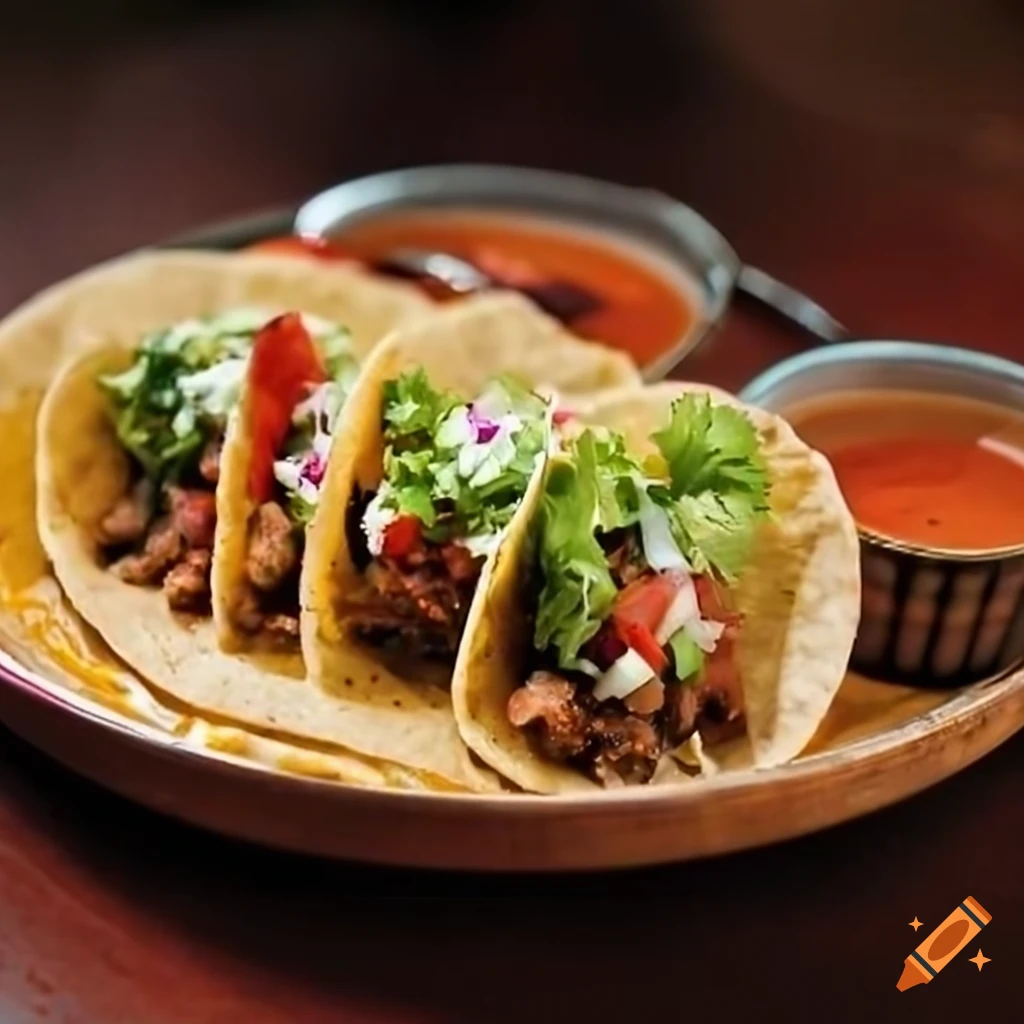 Mexican food menu image