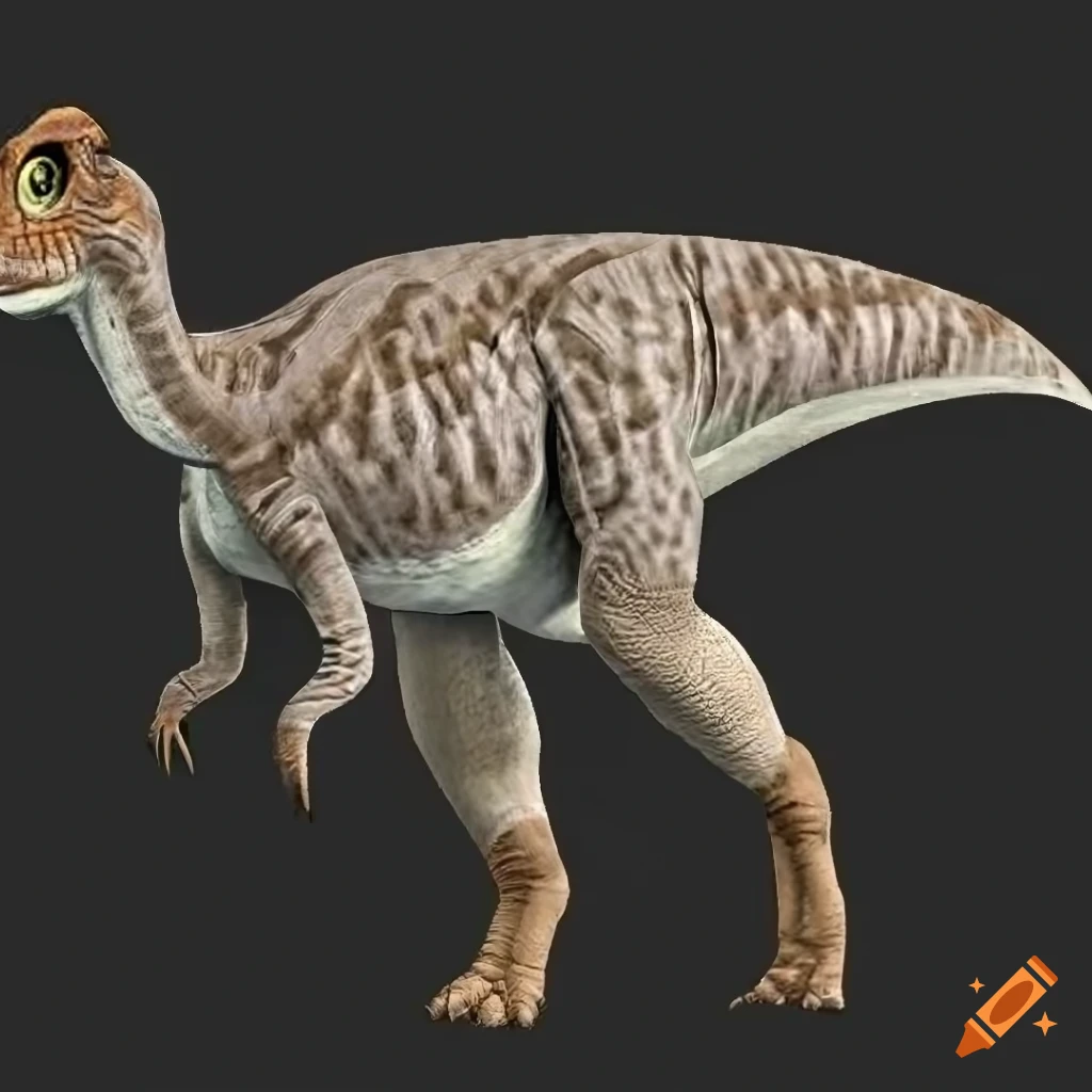 scientifically accurate illustration of a Hadrosaurus