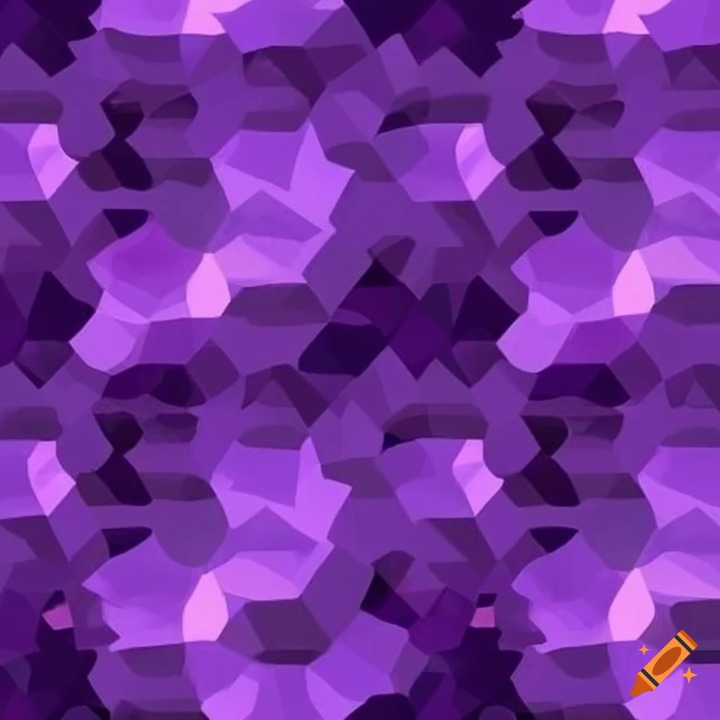 seamless pattern of amethyst gemstone