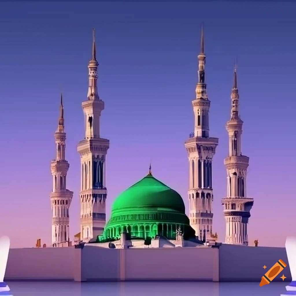 background of Masjid e Nabwi