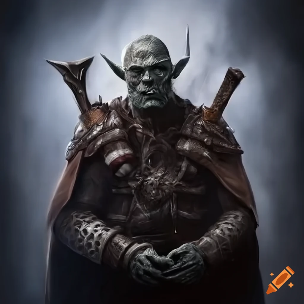 photorealistic depiction of orcs from Lord of the Rings