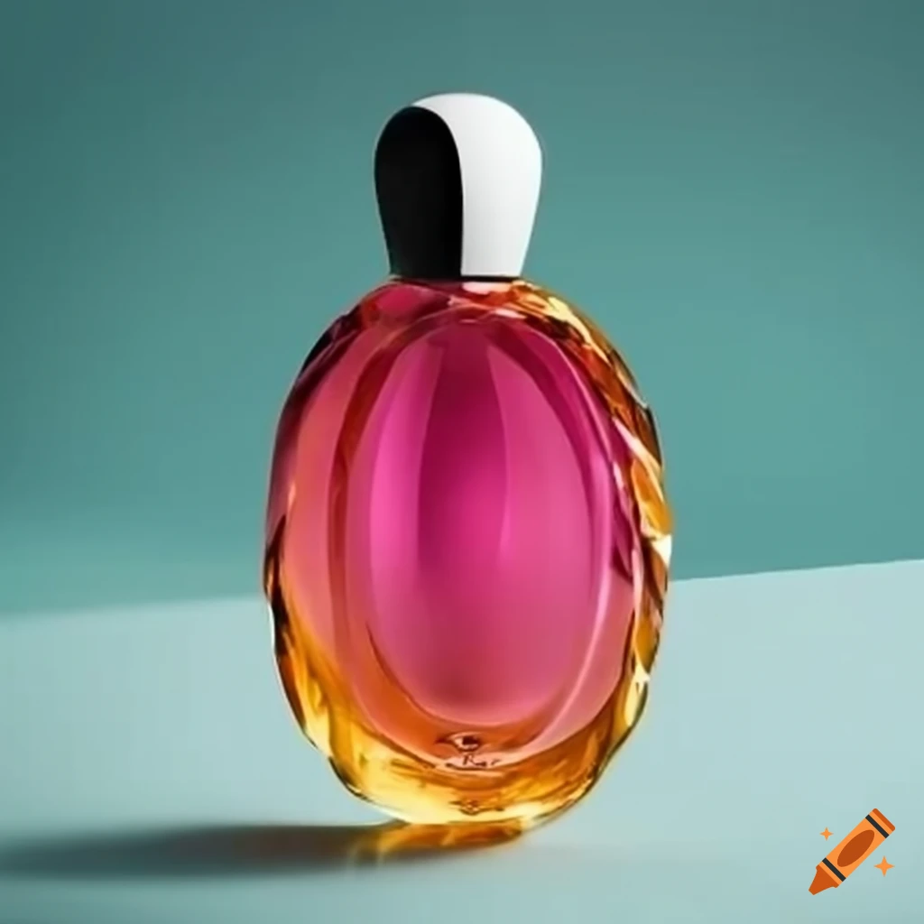 oval-shaped perfume bottle