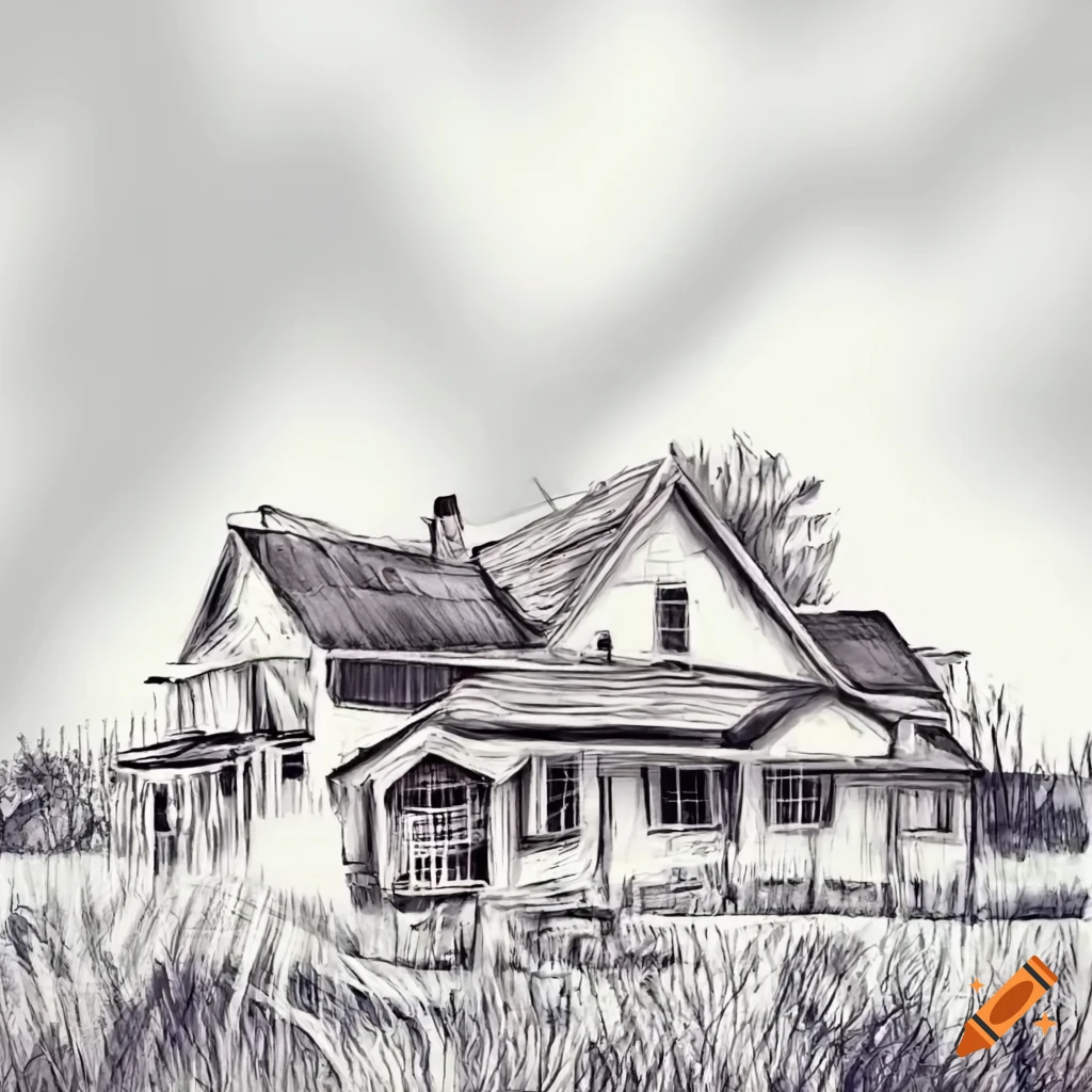 website banner with a white farmhouse background and welcoming text