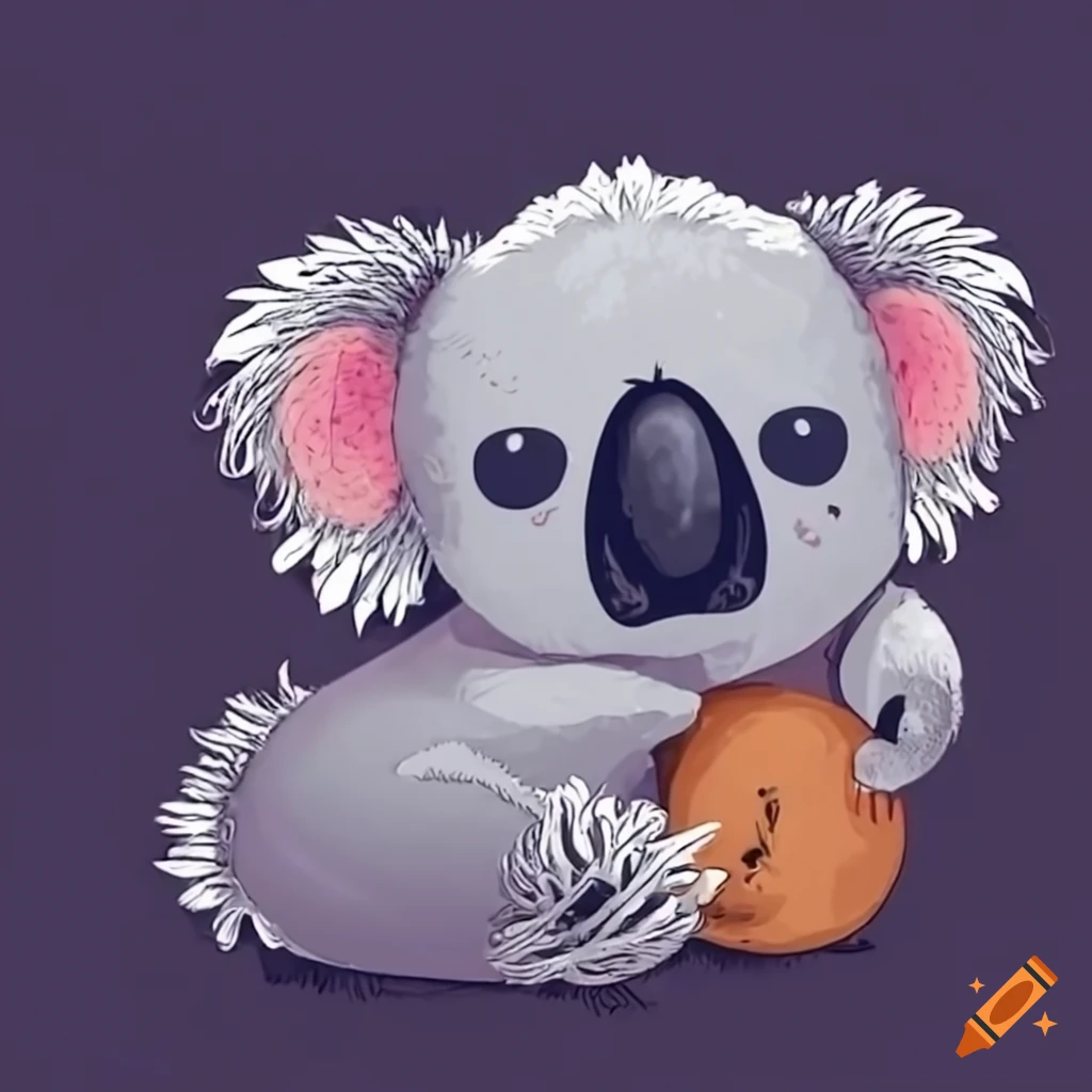 koala sleeping on a branch
