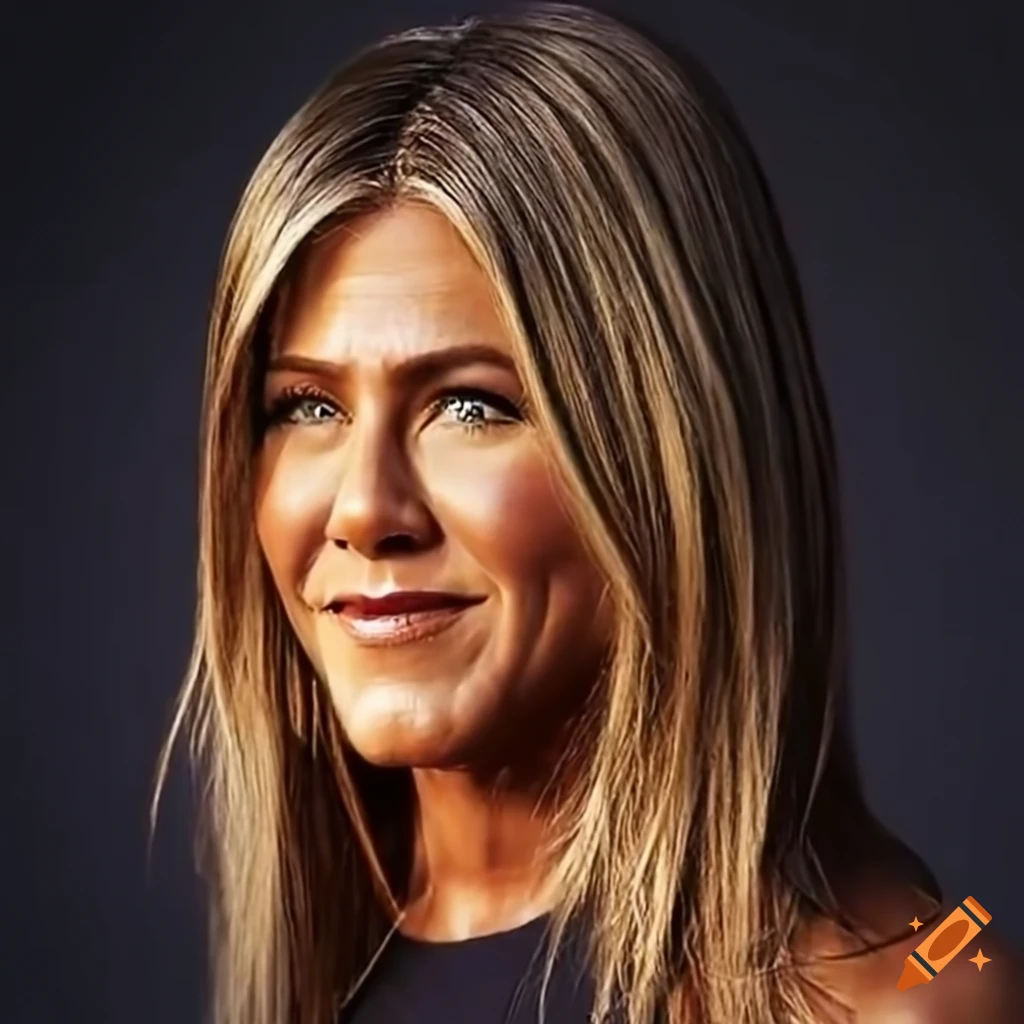 Jennifer Aniston promoting her workout method