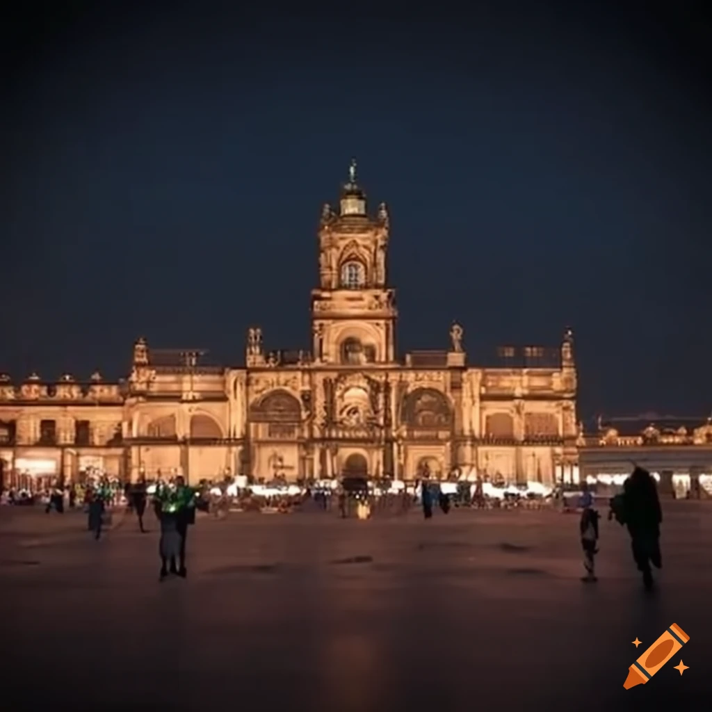 celebration at Mexico City's Zocalo on September 15th