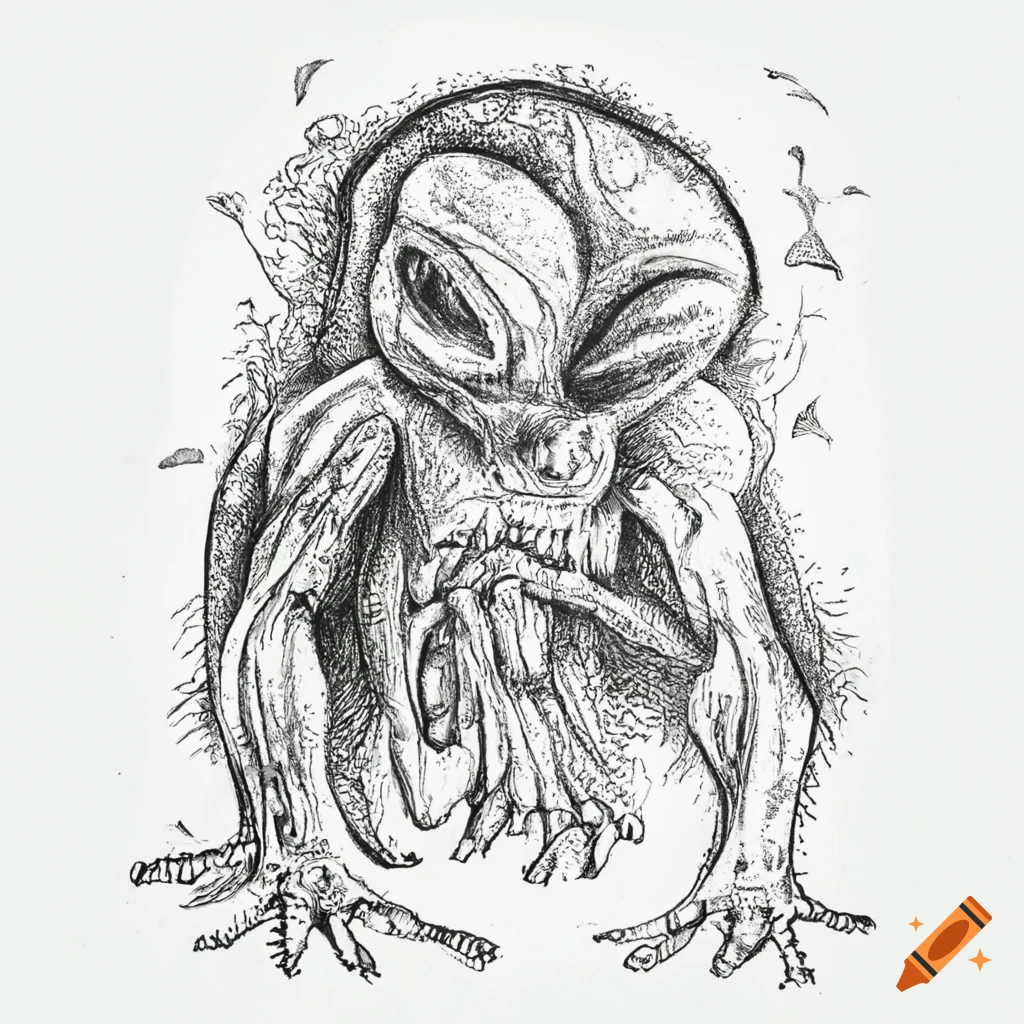 image of a scientific alien experiment