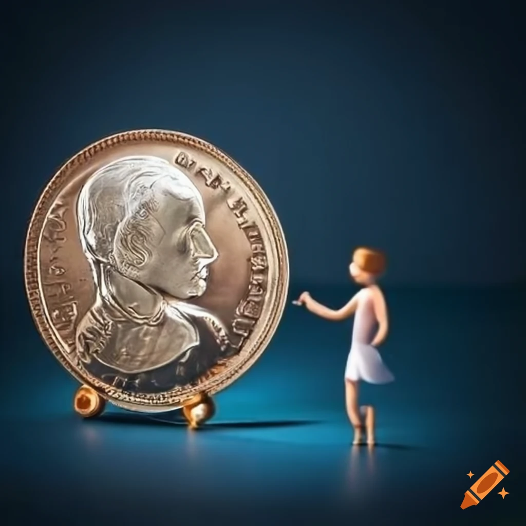 person collecting coins