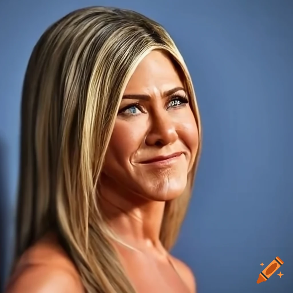 Jennifer Aniston promoting her workout method