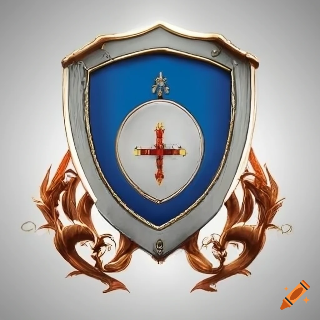 emblem of a shield
