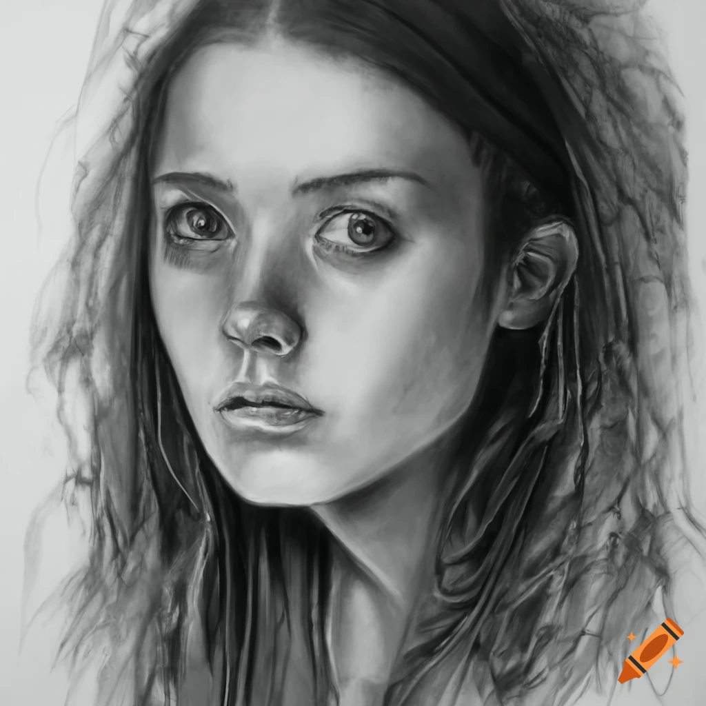 portrait of Lauren Kaye Scott with reflective eyes