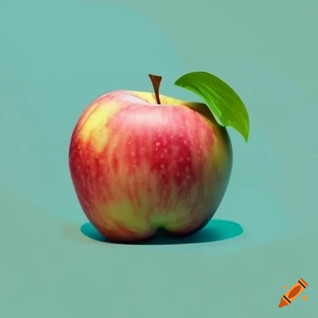 a ripe apple