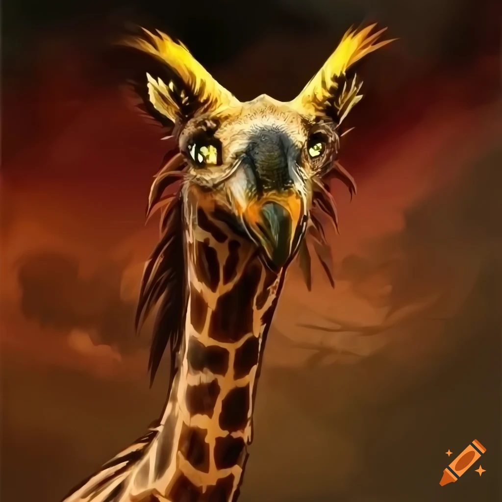 image of a mythical hybrid creature