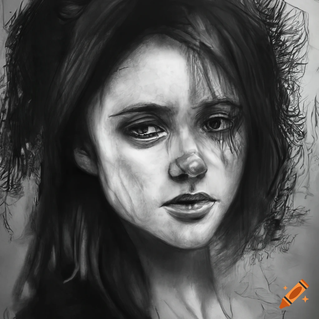 portrait of Lauren Kaye Scott with reflective eyes