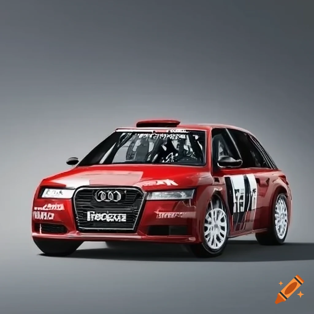 Audi A6 rally car