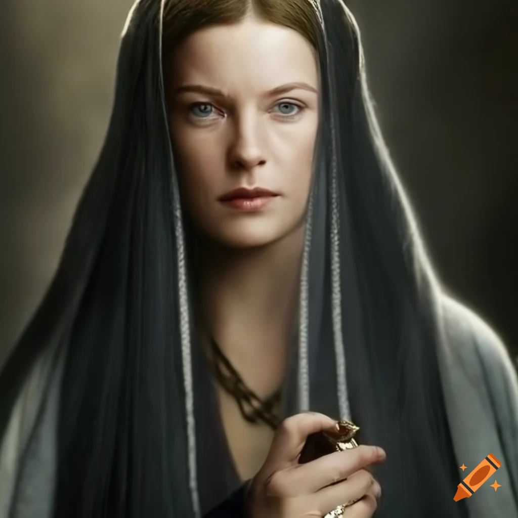 photorealistic portrait of Arwen from Lord of the Rings