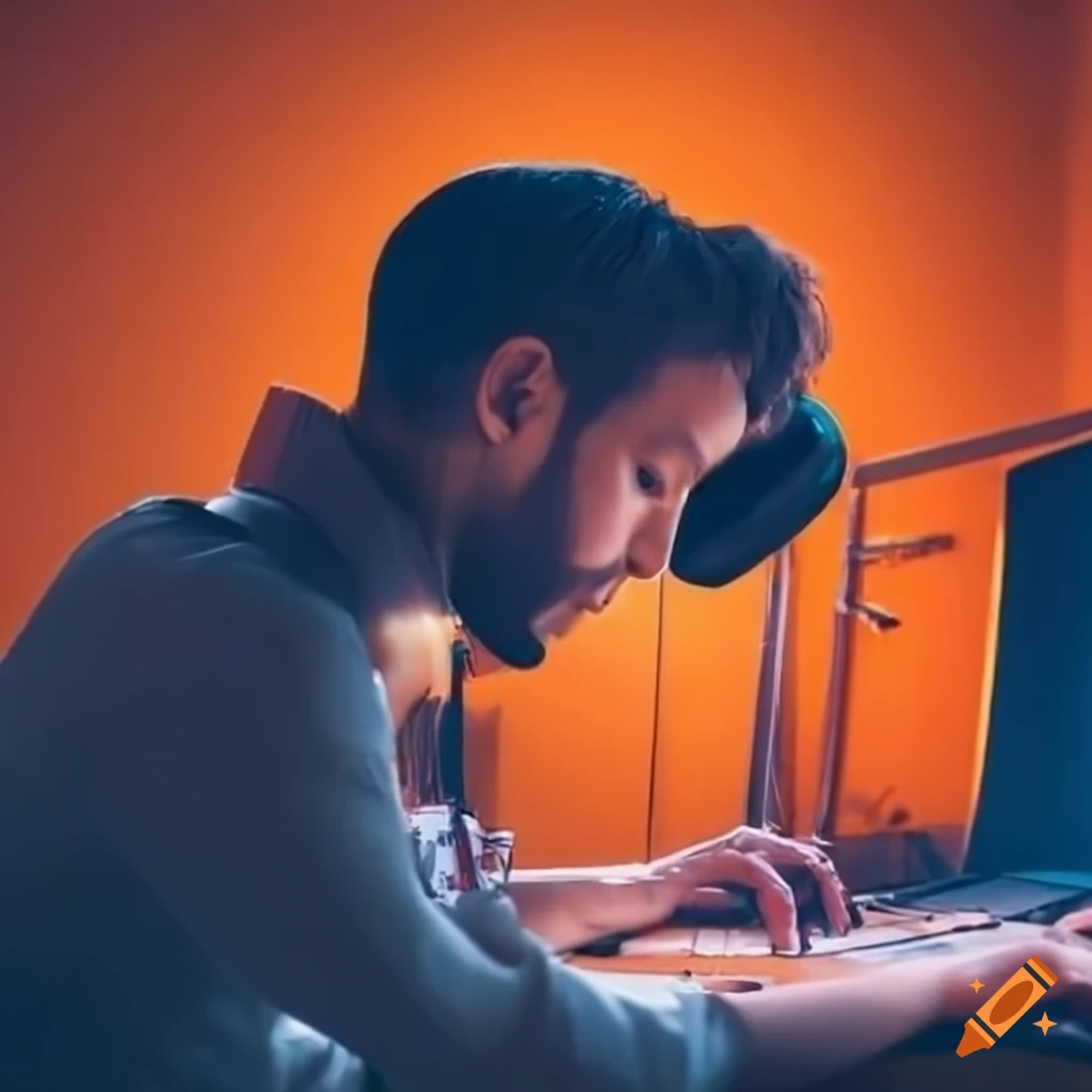 creative space in a recording studio