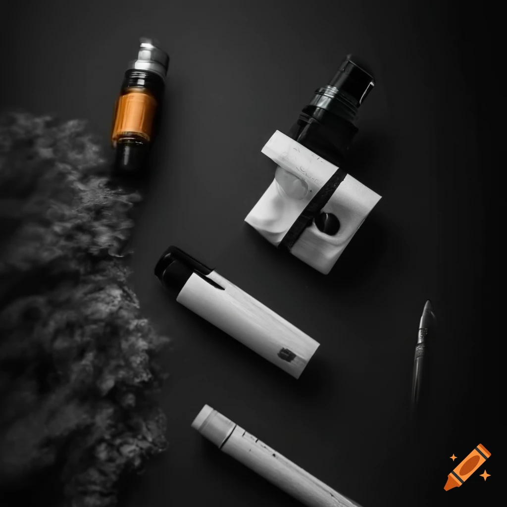 image of a person vaping