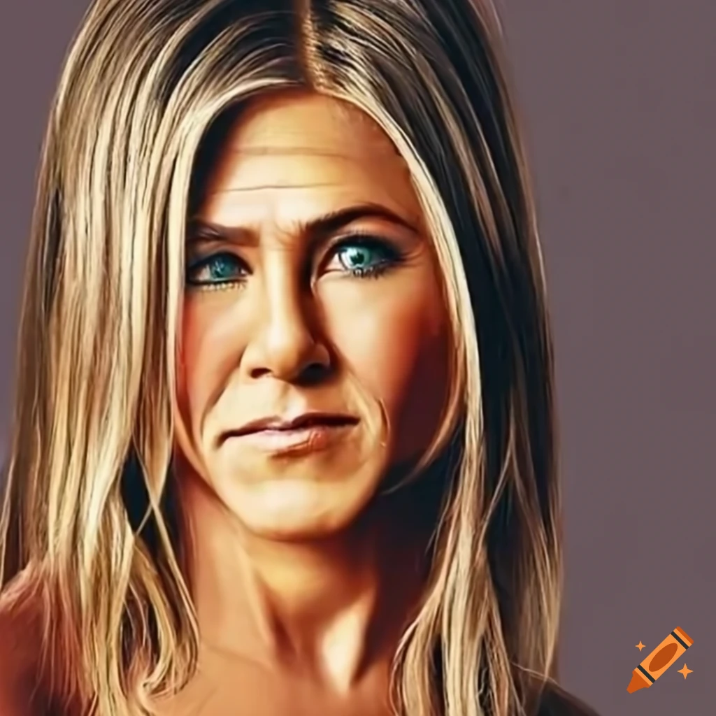 Jennifer Aniston promoting her workout method