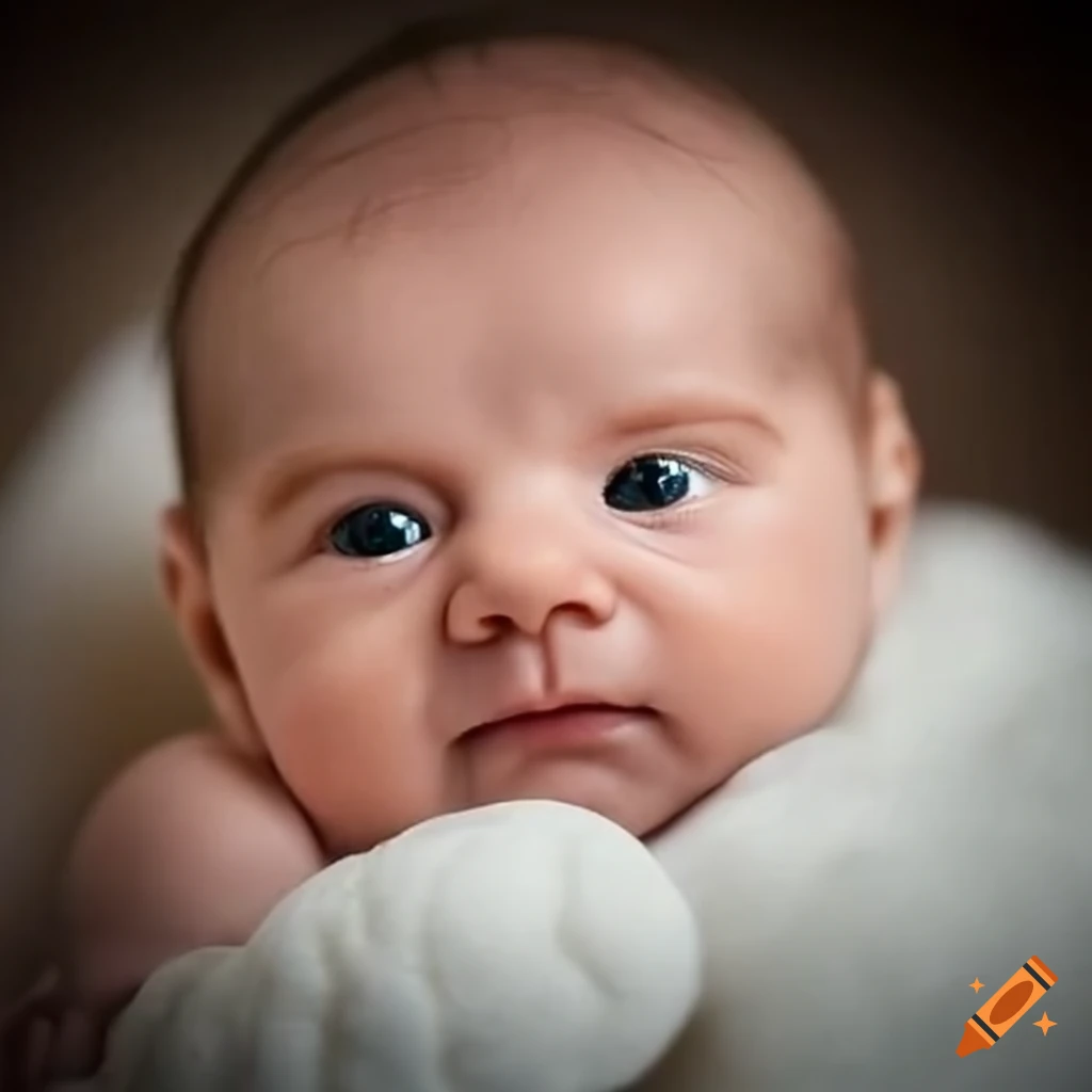 adorable newborn baby