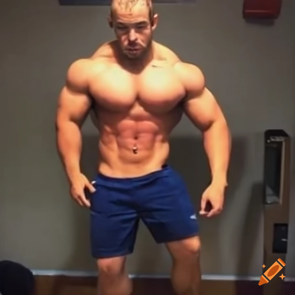 image of a muscular man