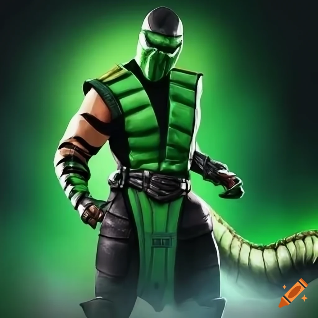 Reptile character from Mortal Kombat