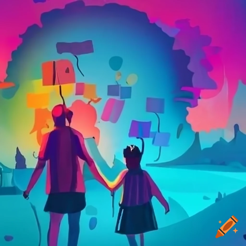 image representing a collaborative journey shared